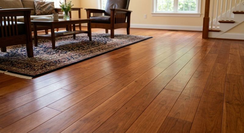 Cherry Floor Installation in Hydes, MD