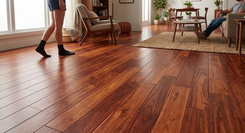 Cherry Floor Installation in Nottingham, PA