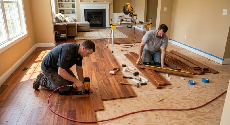Cherry Floor Installation in Port Deposit, MD
