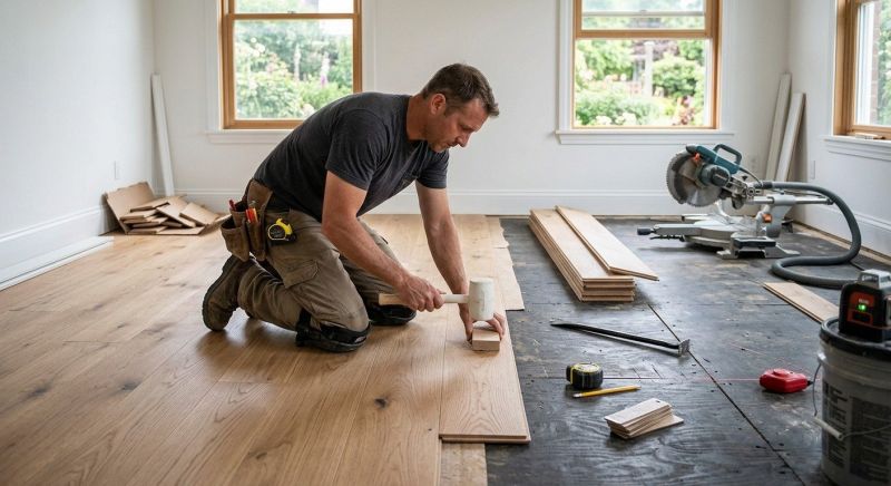 Hardwood Floor Installation in Fallston, MD