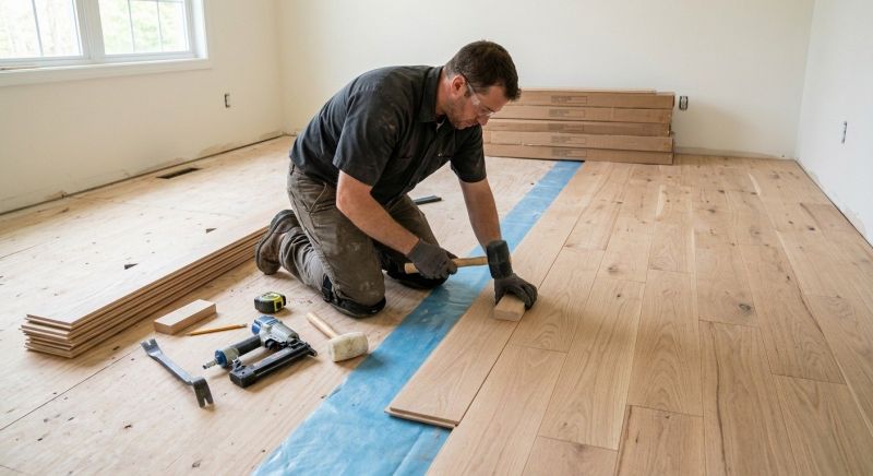 Hardwood Floor Installation in Forest Hill, MD