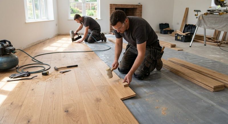 Hardwood Floor Installation in Gwynn Oak, MD