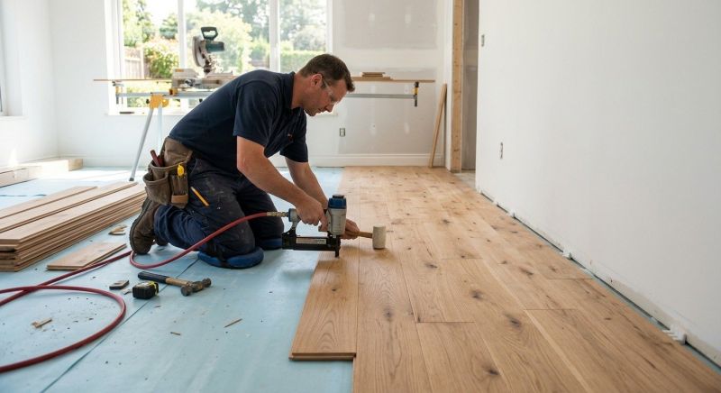 Hardwood Floor Installation in Phoenix, MD