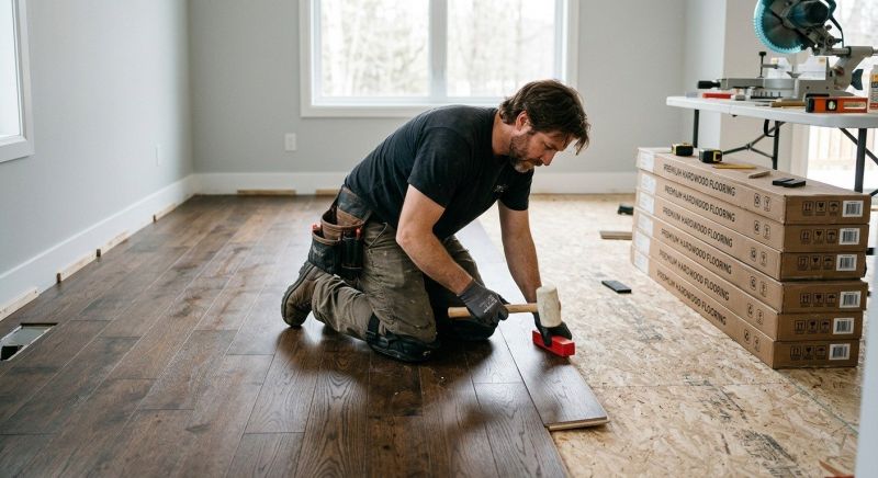 Hardwood Floor Installation in Rosedale, MD