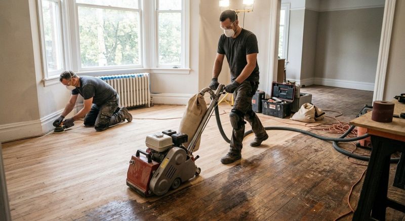 Hardwood Floor Renovation in Bel Air, MD