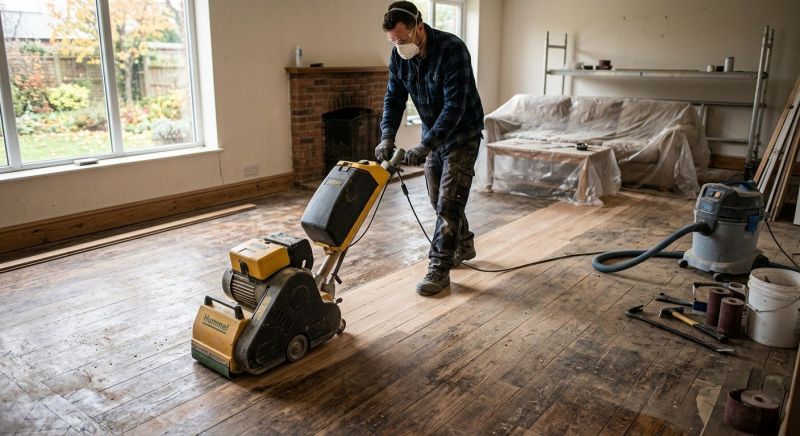 Hardwood Floor Renovation in Bel Air, MD
