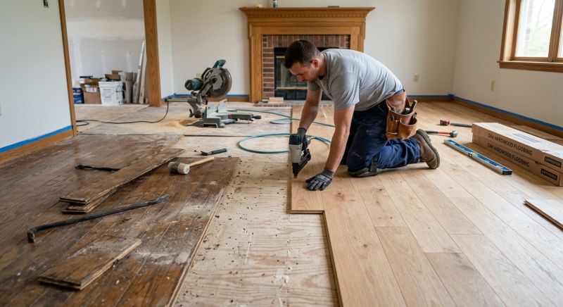 Hardwood Replacement in Baltimore County, MD