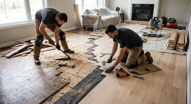 Hardwood Replacement in Baltimore County, MD