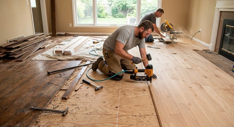 Hardwood Replacement in Windsor Mill, MD