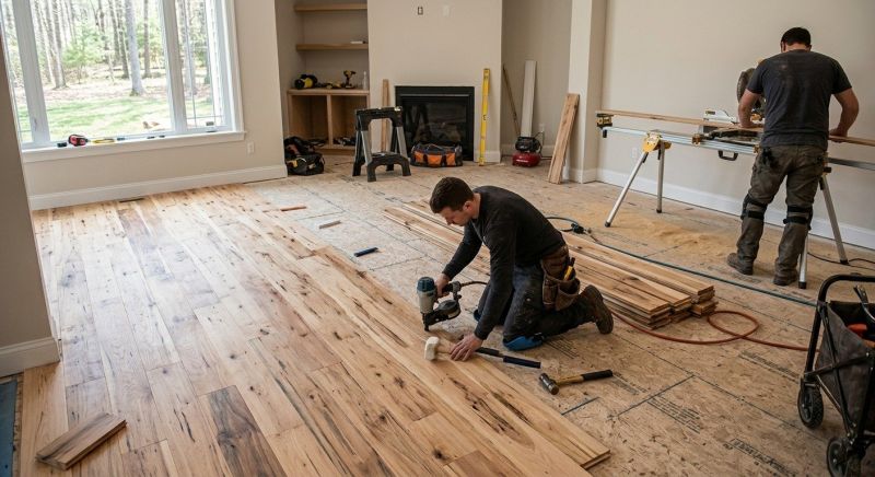 Hickory Floor Installation in Bel Air, MD