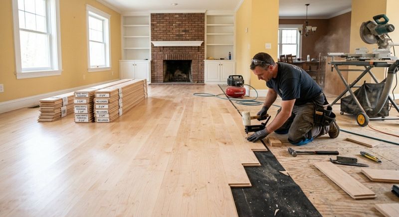 Maple Flooring Installation in Port Deposit, MD
