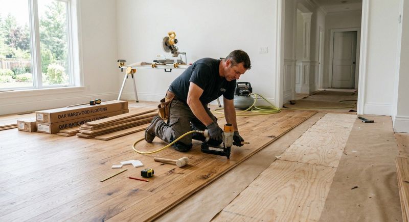 Oak Floor Installation in Delta, PA