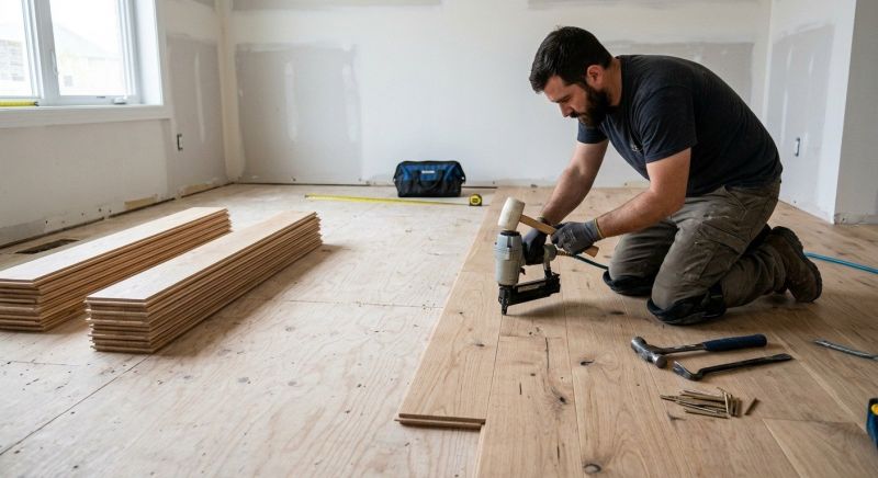 Oak Floor Installation in Havre De Grace, MD