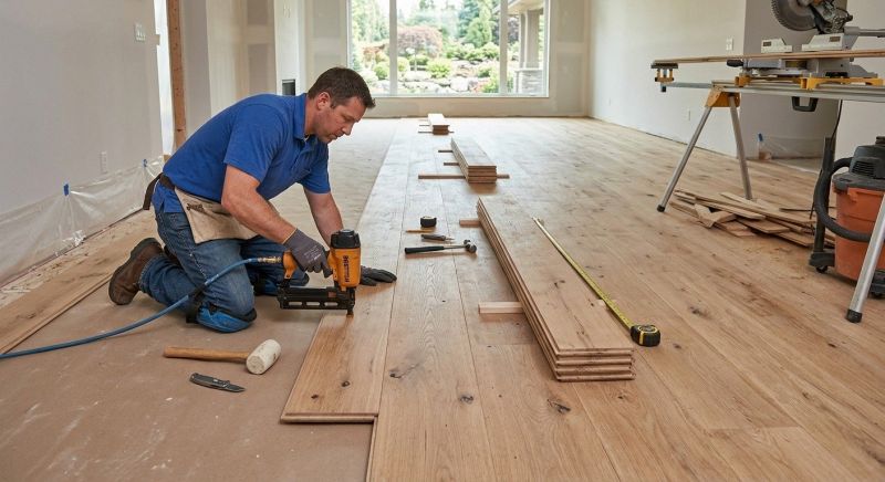 Plank Floor Installation in Bel Air, MD