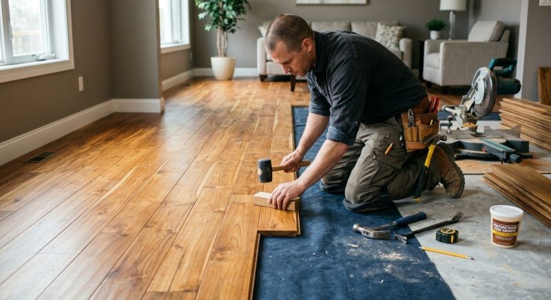 Teak Flooring Installation in Bel Air, MD