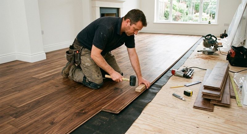 Walnut Flooring Installation in Bel Air, MD