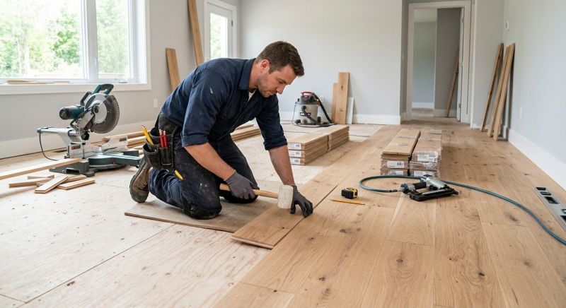 Wood Floor Replacement in Fallston, MD