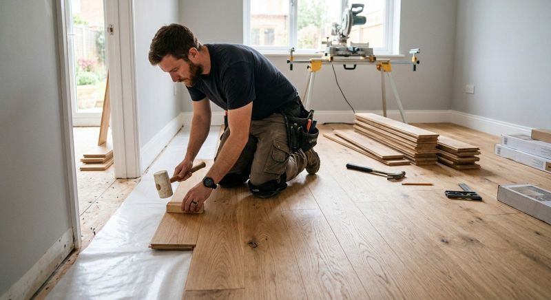 Wood Flooring Installation in Pikesville, MD