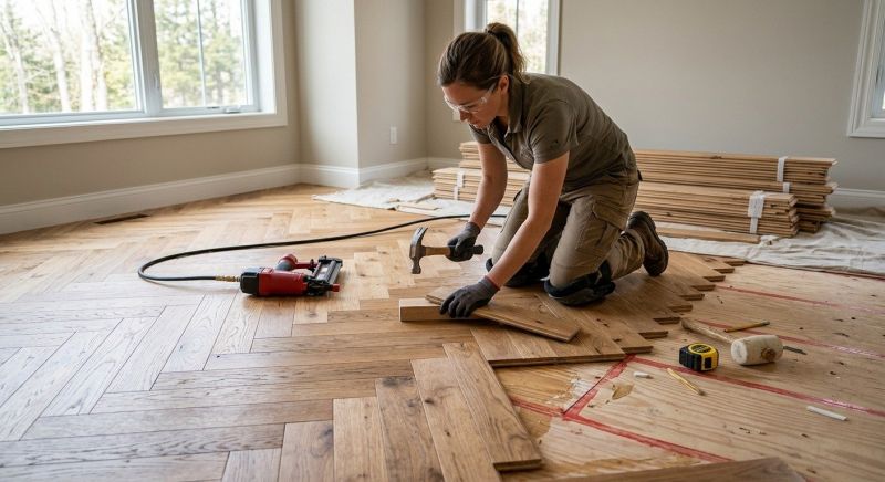 Wood Flooring Installation in White Marsh, MD